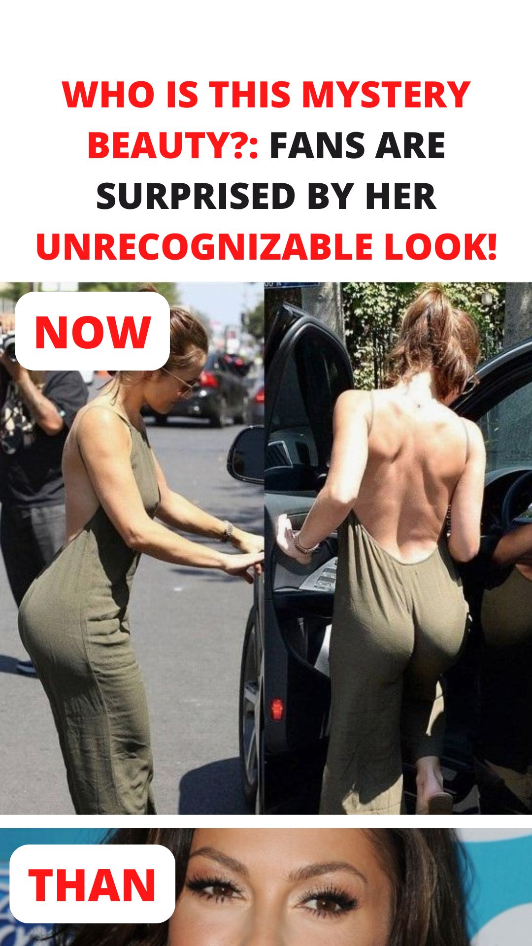 Who Is This Mystery Beauty?: Fans Are Surprised By Her Unrecognizable Look!