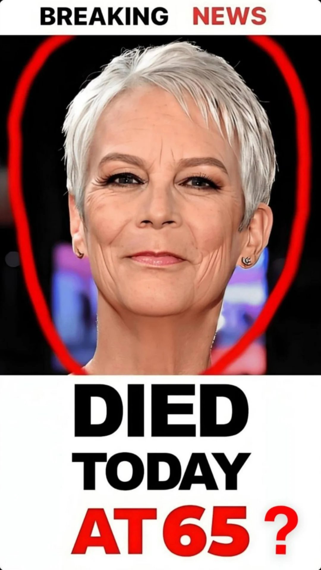 JAMIE LEE CURTIS – SAD NEWS